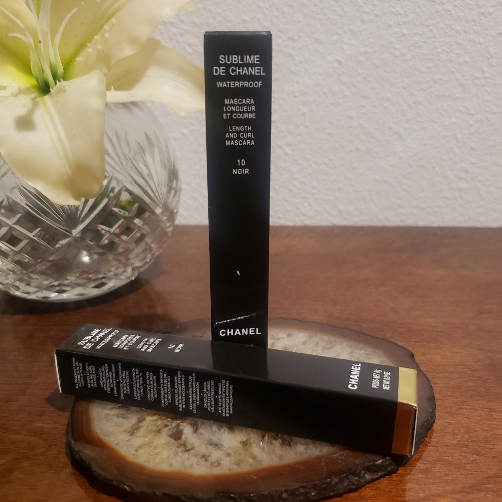 CHANEL 2pc Lot-Sublime De Chanel Waterproof Length & Curl Mascara,B…